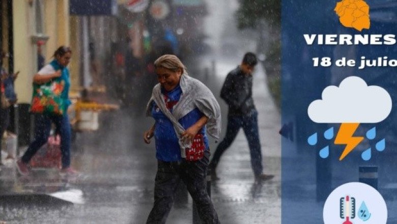 La CDMX espera cielo nublado y posible actividad eléctrica este viernes