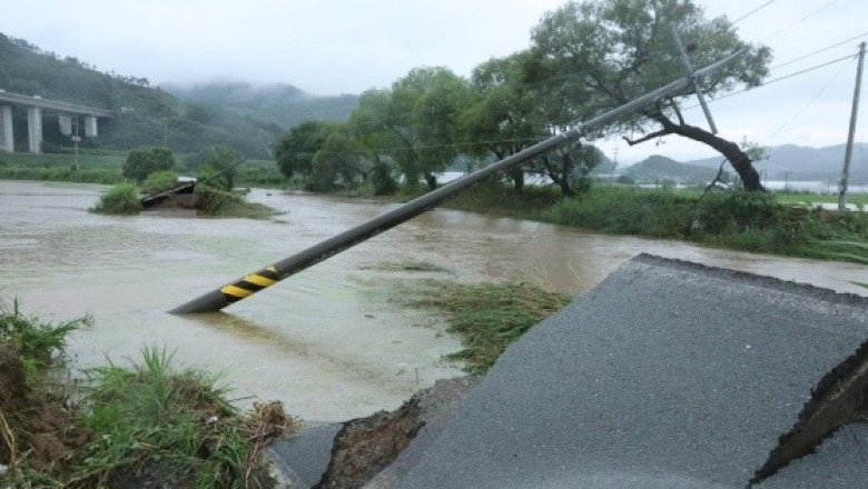 Ascienden a 17 los muertos y más de 13 mil evacuados por lluvias en Corea del Sur