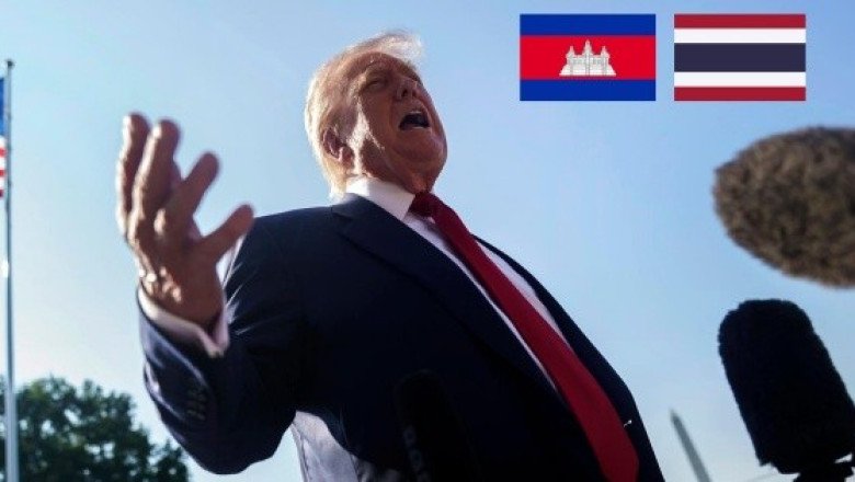 Trump negocia el alto al fuego entre Tailandia y Camboya