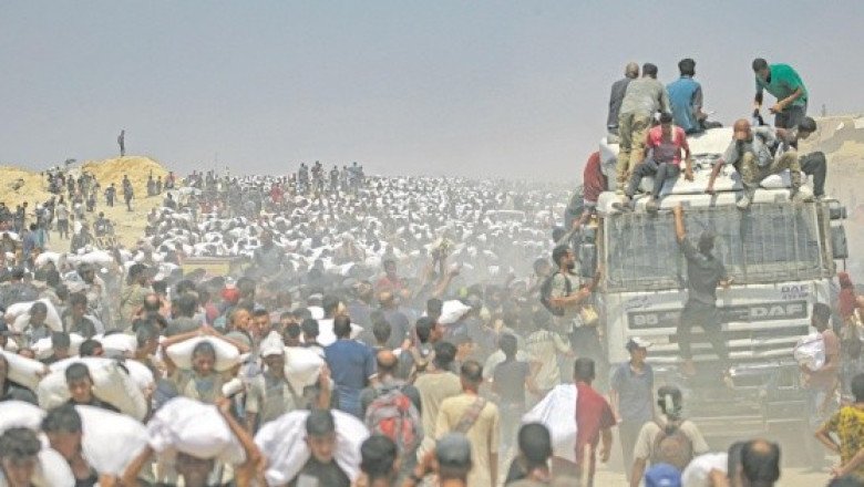 Israel pausa combates en Gaza a causa de hambruna