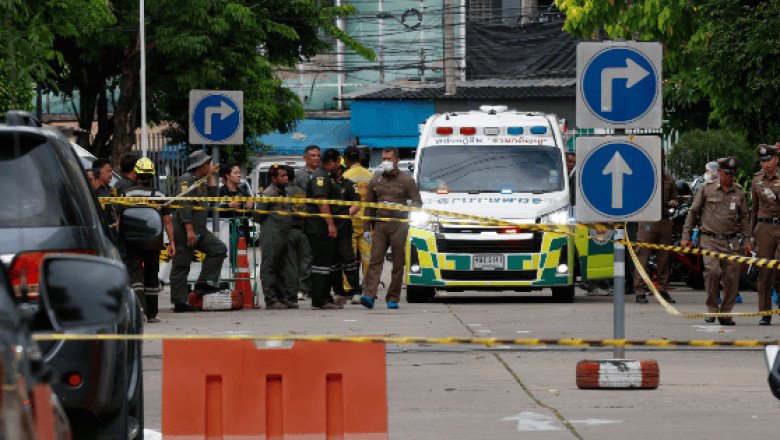Reportan seis fallecidos por tiroteo en un mercado de Bangkok
