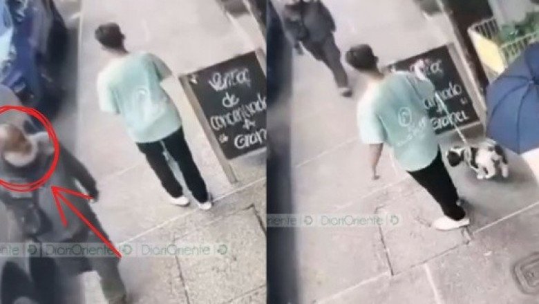 Hombre en situación de calle mata a joven que paseaba a su perro y se viraliza