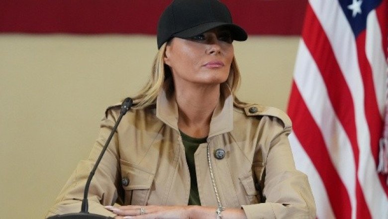 Melania Trump amenaza con demandar al hijo de Biden por vincularla con Epstein