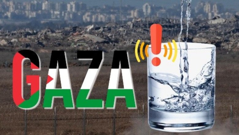 Denuncian a Israel de controlar el agua de la población de Gaza