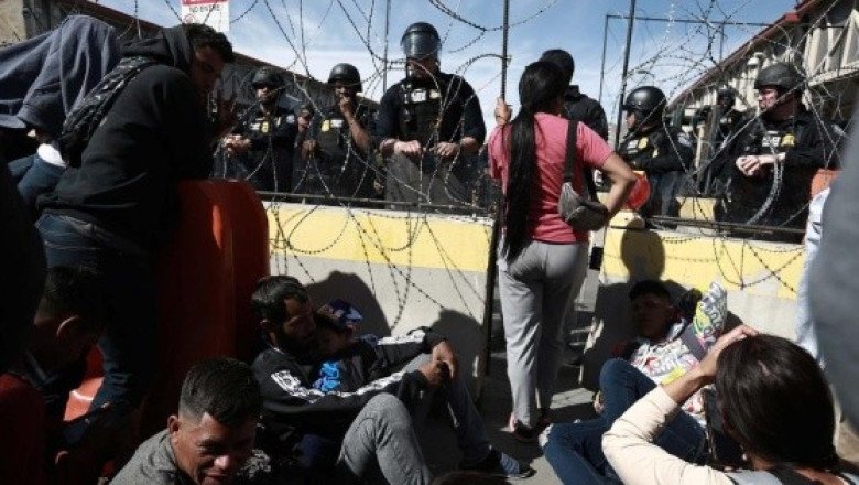 EU registra caída histórica de migrantes en primer semestre de Trump