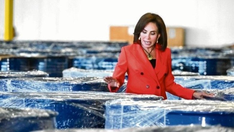 Incautan barriles con químicos para drogas que iban de China a México