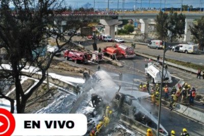 EN VIVO, actualizaciones tras la explosión de pipa en Iztapalapa