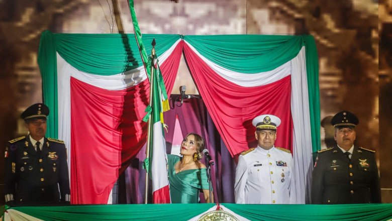 Claudia Agatón hace historia con el primer Grito encabezado por una mujer en Ensenada