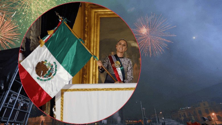Estos fueron los vítores del Grito de Independencia de Claudia Sheinbaum