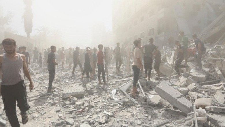 Tropas israelíes avanzan sobre Ciudad de Gaza mientras los palestinos huyen