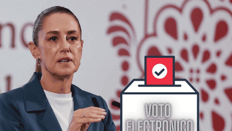 ¿Voto electrónico en elecciones? Sheinbaum opina sobre esta posibilidad
