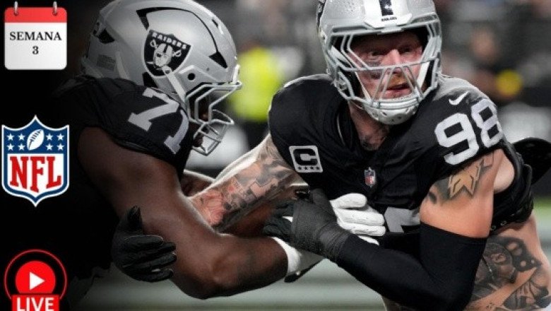 ¿Dónde ver EN VIVO los juegos de la Semana 3 de la NFL?