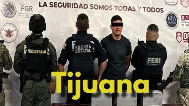 Detienen a sujeto con cargamento de droga en plaza comercial de Tijuana