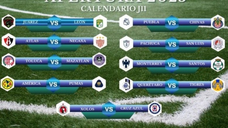 Calendario de partidos de la J11 del Apertura 2025