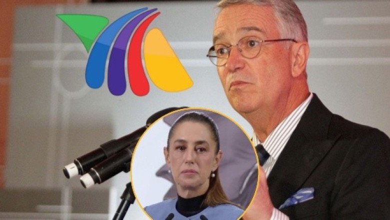Sheinbaum deja de "tarea" a periodistas investigar cómo Salinas Pliego obtuvo TV Azteca