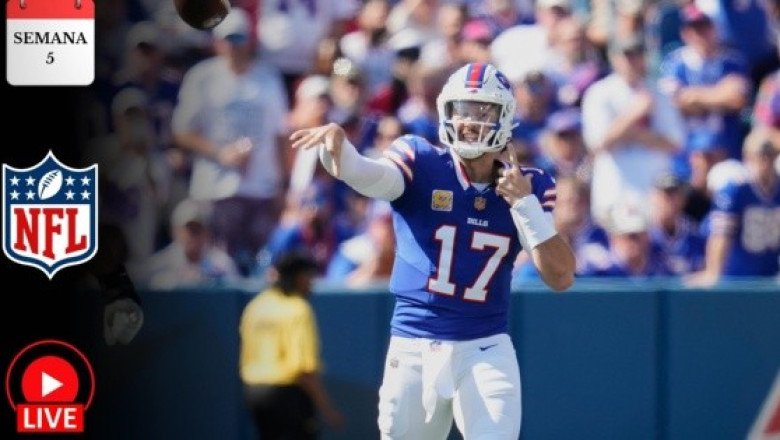 ¿Dónde ver EN VIVO los juegos de la Semana 5 de la NFL?
