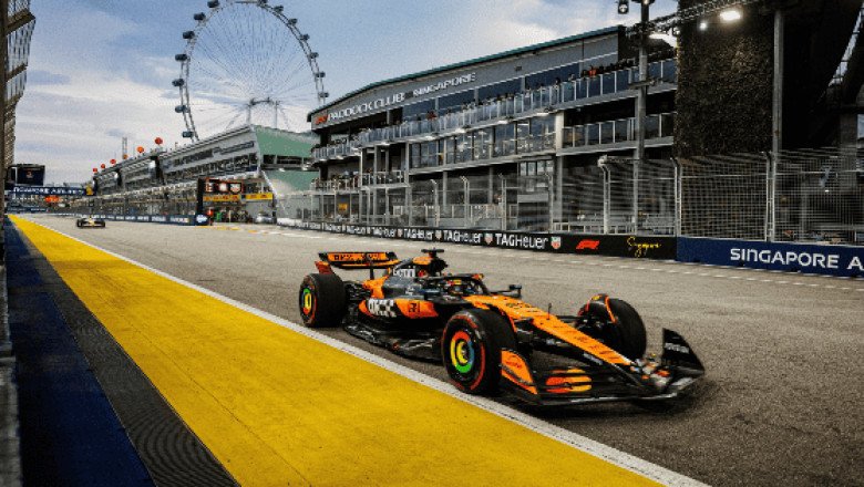 Piastri domina en un caótico arranque del GP de Singapur