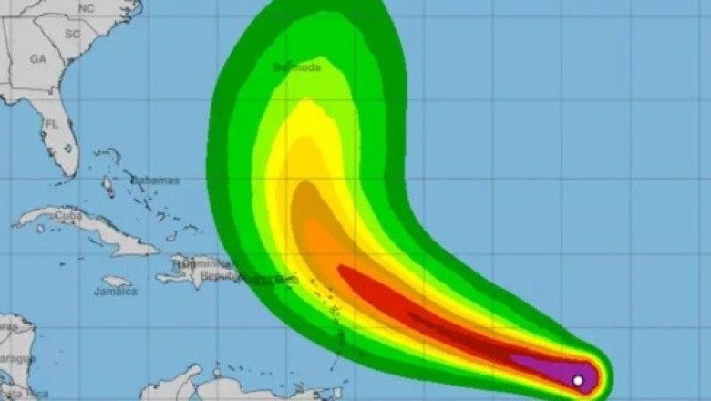 Tormenta tropical Jerry se forma en el Atlántico, esta es su trayectoria