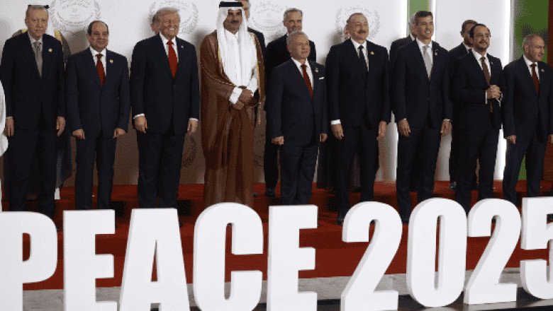 Trump y líderes de Egipto, Qatar y Turquía firman fin de la guerra en Gaza