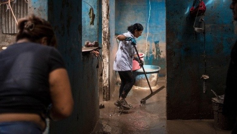 Presentan avances en atención de emergencia por fuertes lluvias