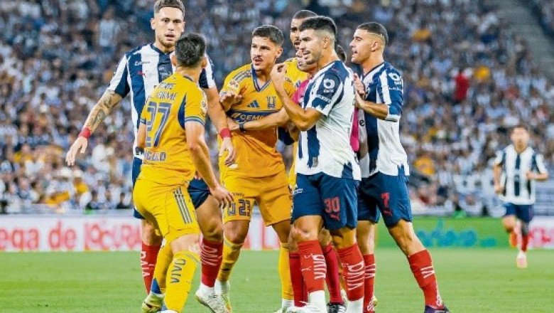 Rayados y Tigres empatan en partidazo