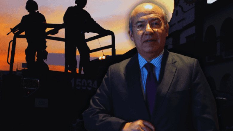 Calderón critica lo que sucede en Michoacán; esto dice