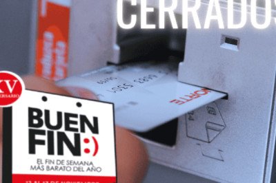 ¿Abrirán los bancos? Estos serán sus horarios durante el Buen Fin 2025