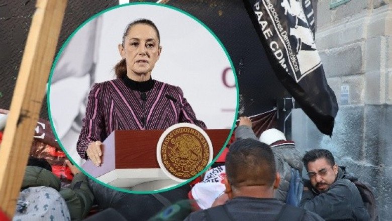 Sheinbaum aseveró que "no se entiende" el motivo de la manifestación de la CNTE