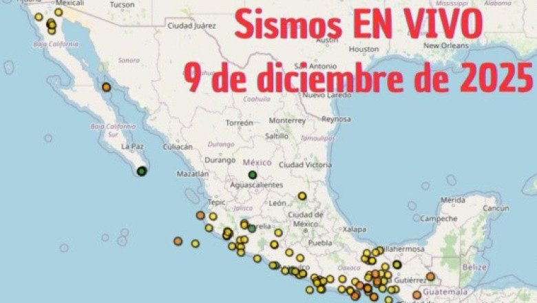 Sismos en México | EN VIVO | 9 de diciembre de 2025