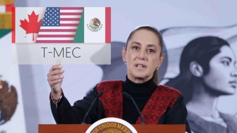 Esto dijo Sheinbaum sobre la posible revisión del T-MEC en 2026