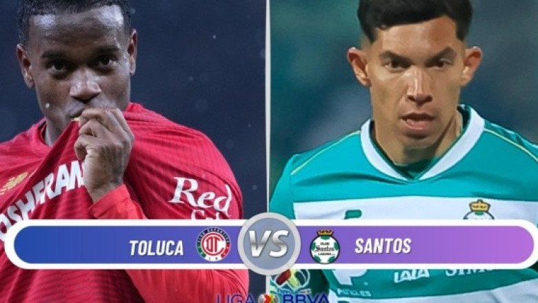 ¿Dónde ver EN VIVO el partido Toluca vs Santos de la J2 del Clausura 2026?