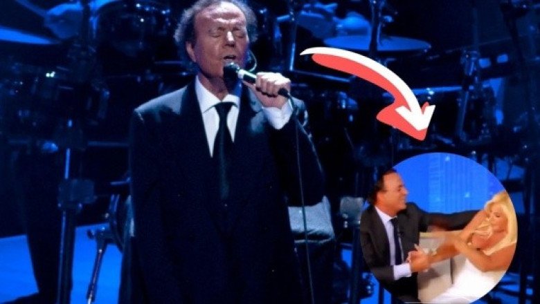 Reviven polémico VIDEO de Julio Iglesias con Susana Jiménez tras acusaciones de abuso
