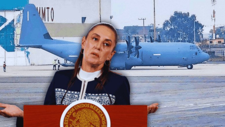¿Qué se sabe del avión militar de EU en Toluca?