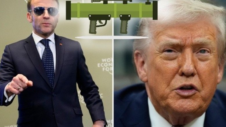 Macron insta a usar "bazuca comercial" ante amenazas de Trump