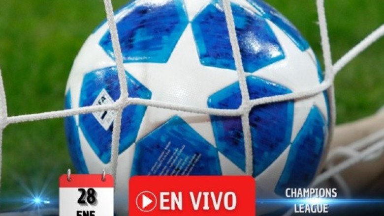 Dónde ver EN VIVO la Champions League HOY 28 de enero 2026