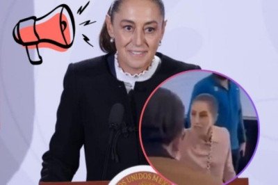 Sheinbaum regaña a diputados de Morena en evento en Baja California (VIDEO)