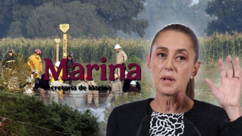 Vicealmirante de la Marina acusado de huachicol pide intervención de Sheinbaum