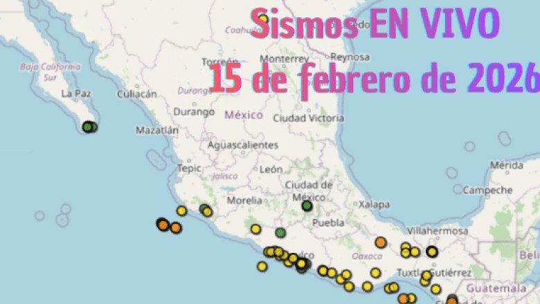 EN VIVO | Sismos en México | Domingo 15 de febrero