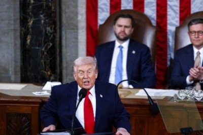 Trump dice que EU tiene 'la frontera más sólida con diferencia' en mucho tiempo