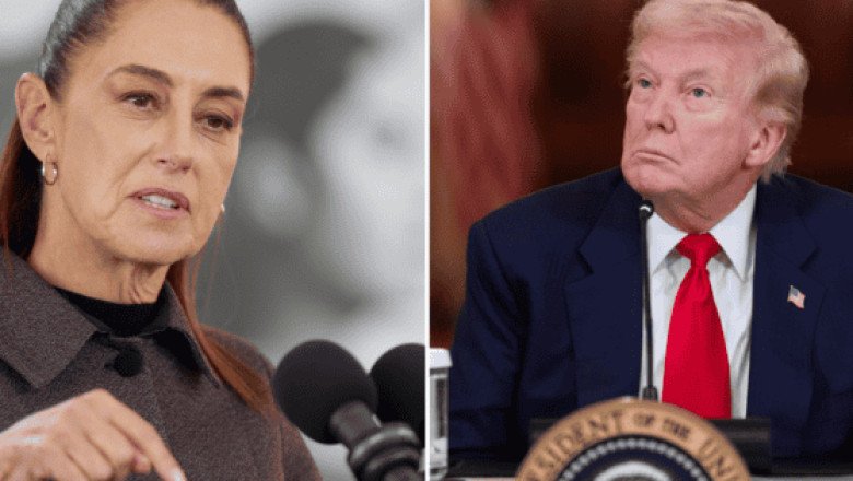 Sheinbaum responde a Trump: "México es soberano" y exige alto a armas de EU al país