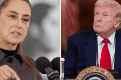 Sheinbaum responde a Trump: "México es soberano" y exige alto a armas de EU al país