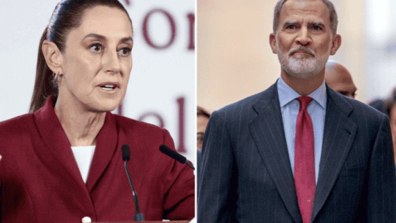 Sheinbaum valora "gesto" del rey Felipe VI y analiza invitarlo a México