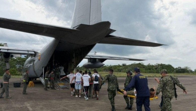 Suben a 68 los fallecidos por el accidente de avión militar en Colombia