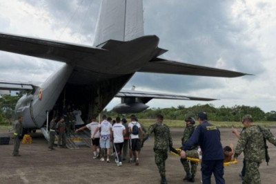 Suben a 68 los fallecidos por el accidente de avión militar en Colombia