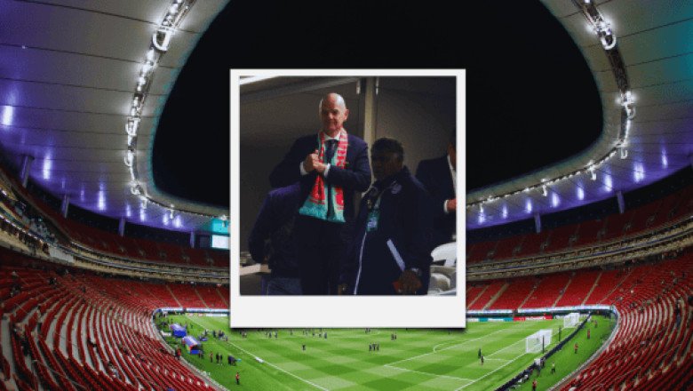 Gianni Infantino en Guadalajara; ¿Con quién se reunió?