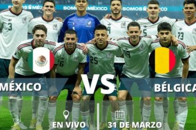 ¿Dónde ver EN VIVO el partido amistoso México vs Bélgica?