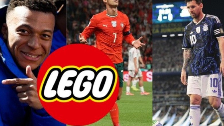 Messi, Ronaldo, Mbappé y Vinícius Jr. aparecen en redes... ¿armando un LEGO?