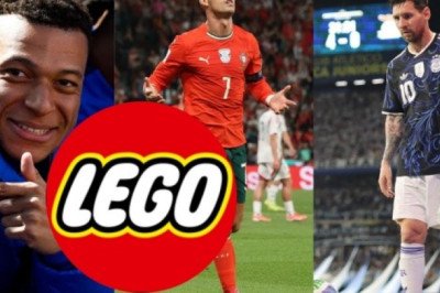 Messi, Ronaldo, Mbappé y Vinícius Jr. aparecen en redes... ¿armando un LEGO?