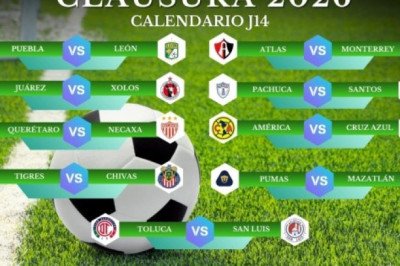 Dónde ver EN VIVO los partidos de la J14 del Clausura 2026