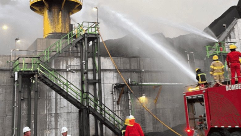 Sheinbaum explica posible causa del incendio en refinería de Dos Bocas